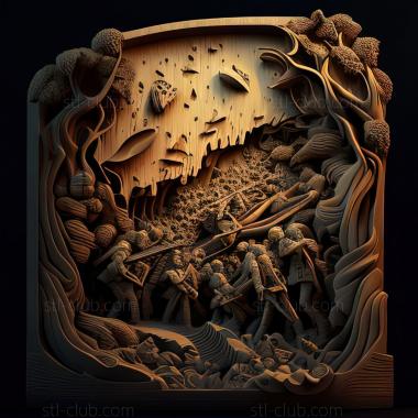 3D модель Игра Туман войны (STL)